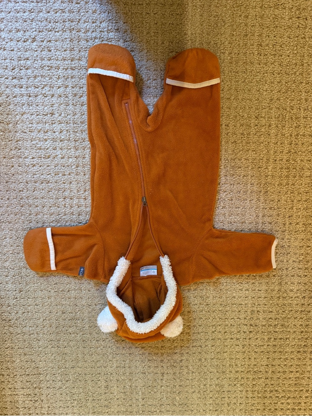 Columbia Fleece Baby One-Piece